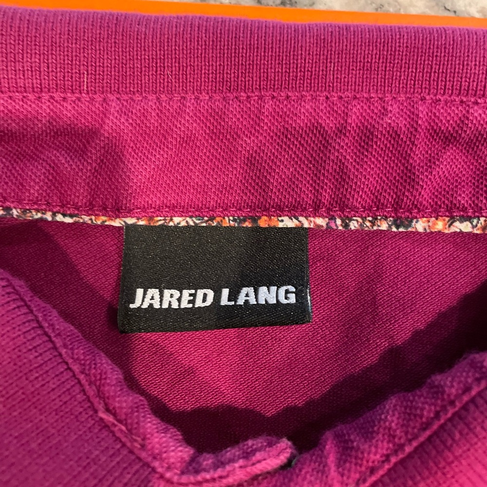 Jared Lang mens XL polo shirt non smoking home excellent condition. MAKE OFFER!!